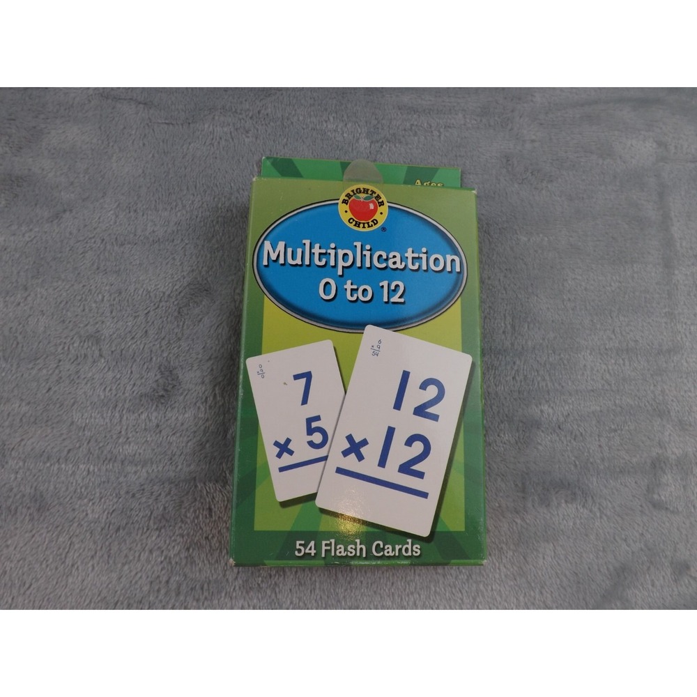 Math Flash Cards Grades Kindergarten - 4th  Set of‎ Four - Picture 8 of 10